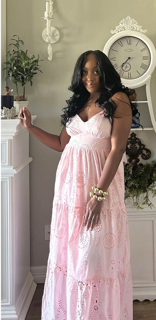 Pink Lilly Maxi Dress